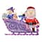 Rudolph the Red-Nosed Reindeer & the Island of Misfit Toys 42" Santa & Sleigh 2D Pre-Lit Yard Art